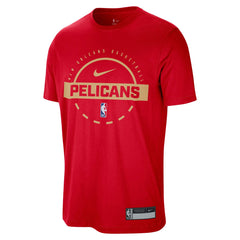 New Orleans Pelicans 2025/26 On-Court Flare Performance Practice T-Shirt Discount
