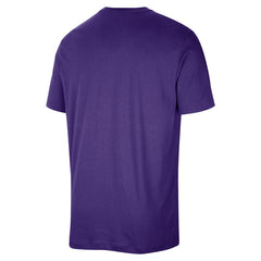 Los Angeles Lakers 2025/26 On-Court Flare Performance Practice T-Shirt Discount