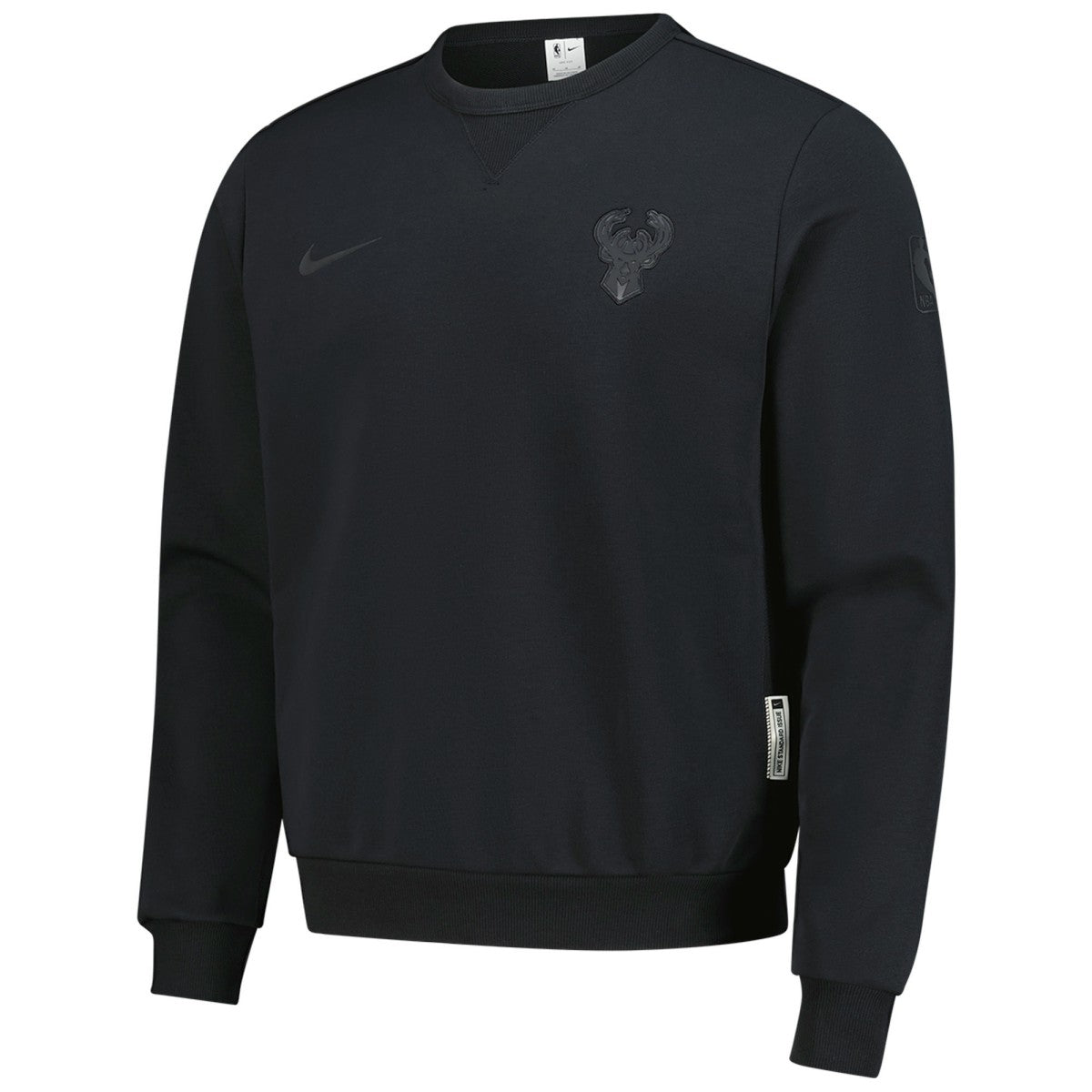 Milwaukee Bucks Authentic Standard Issue Travel Dri-FIT Sweatshirt Outlet