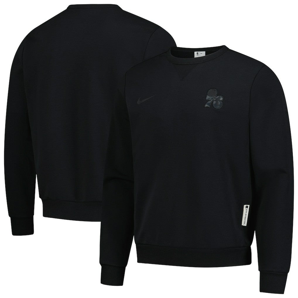 Philadelphia 76ers Authentic Standard Issue Travel Dri-FIT Sweatshirt Outlet