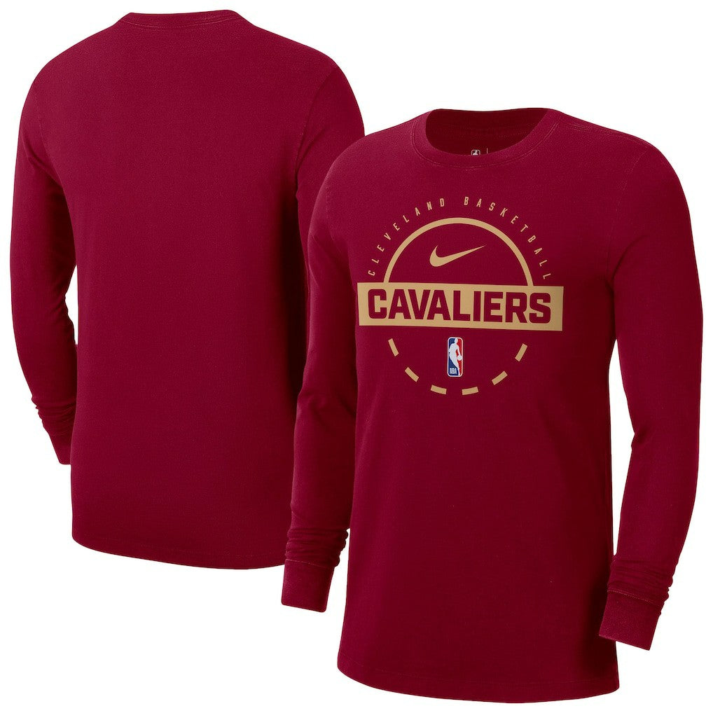 Cleveland Cavaliers Authentic Long Sleeve Practice T-Shirt sale Discount