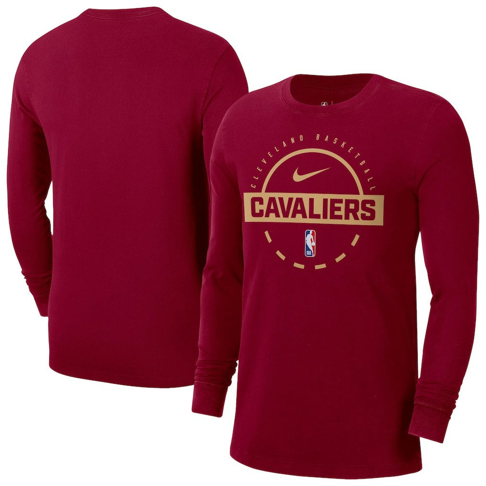 Cleveland Cavaliers Authentic Long Sleeve Practice T-Shirt sale Discount