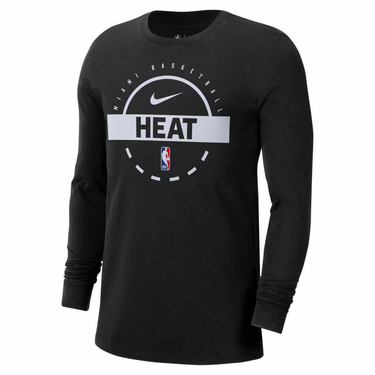 Miami Heat Authentic Long Sleeve Practice T-Shirt New