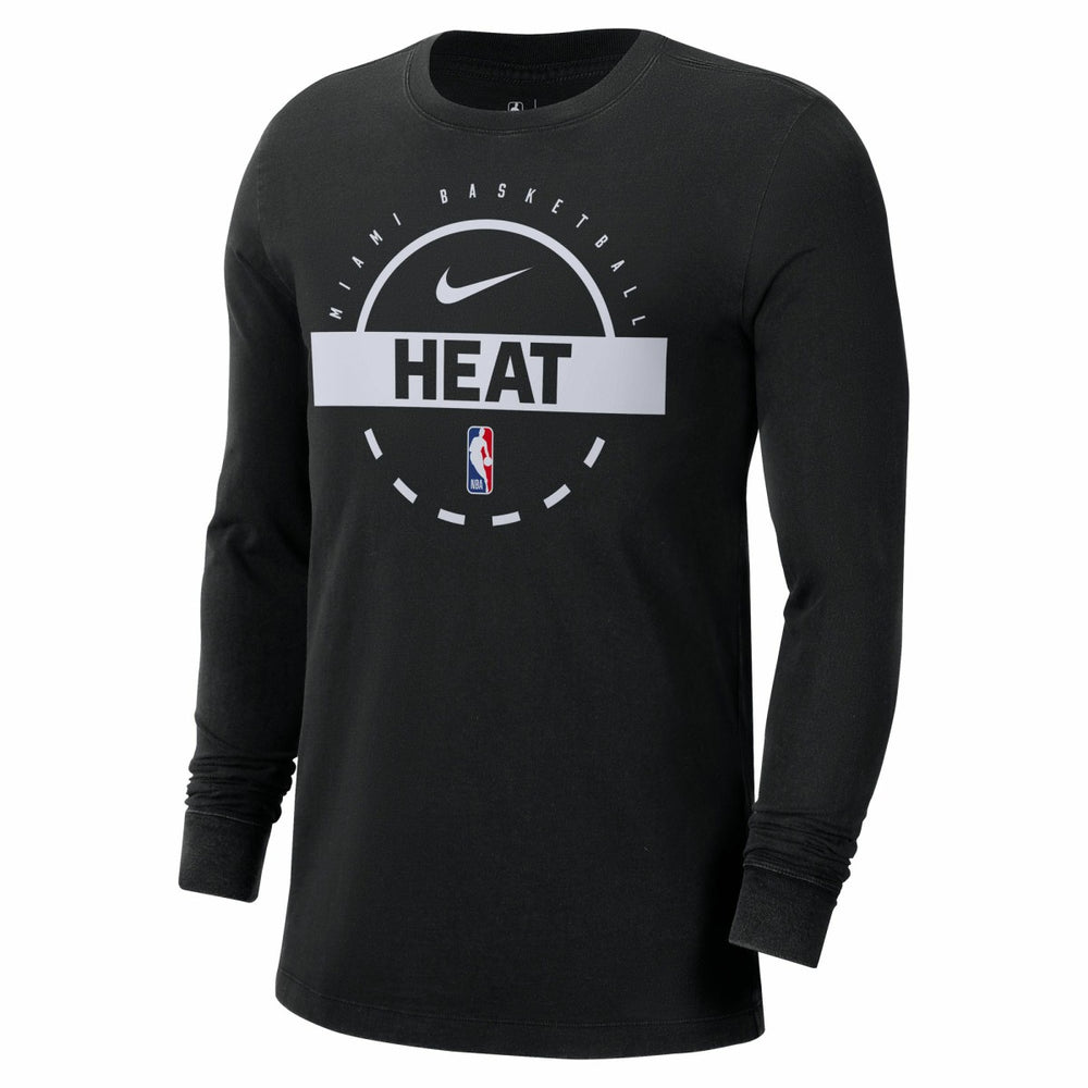 Miami Heat Authentic Long Sleeve Practice T-Shirt New