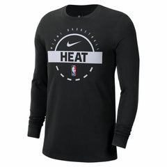 Miami Heat Authentic Long Sleeve Practice T-Shirt New