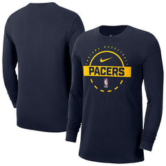 Indiana Pacers Authentic Long Sleeve Practice T-Shirt Discount