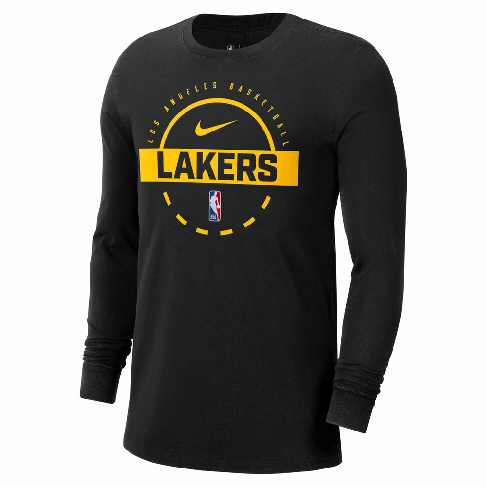 Los Angeles Lakers Authentic Long Sleeve Practice T-Shirt On Sale