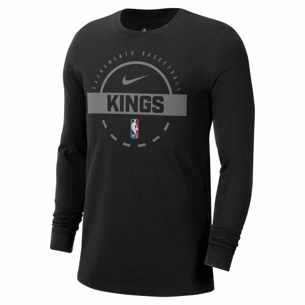 Sacramento Kings Authentic Long Sleeve Practice T-Shirt New