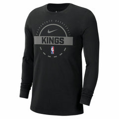 Sacramento Kings Authentic Long Sleeve Practice T-Shirt New