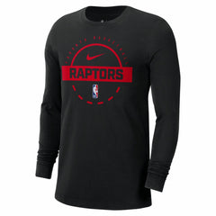 Toronto Raptors Authentic Long Sleeve Practice T-Shirt Discount