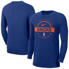New York Knicks Authentic Long Sleeve Practice T-Shirt Online