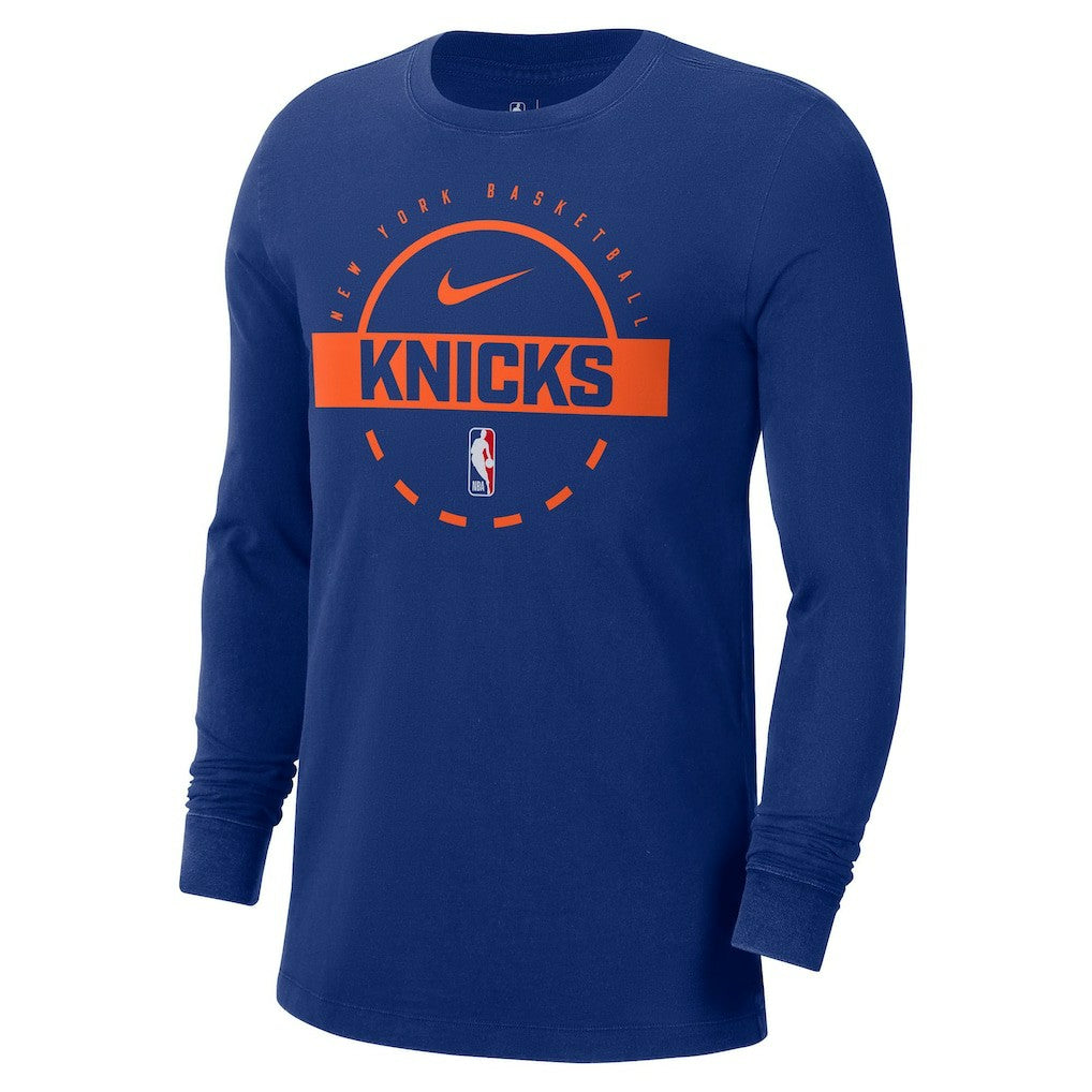 New York Knicks Authentic Long Sleeve Practice T-Shirt Online