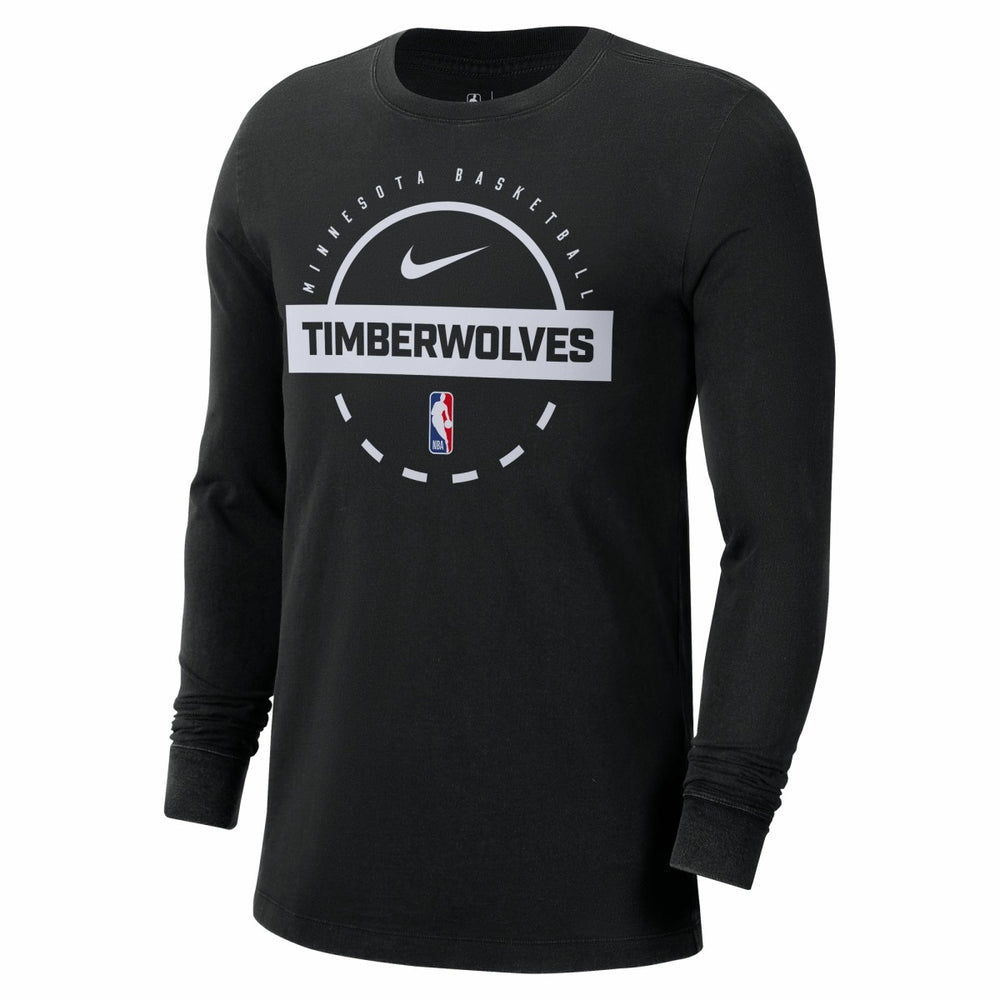 Minnesota Timberwolves Authentic Long Sleeve Practice T-Shirt Discount