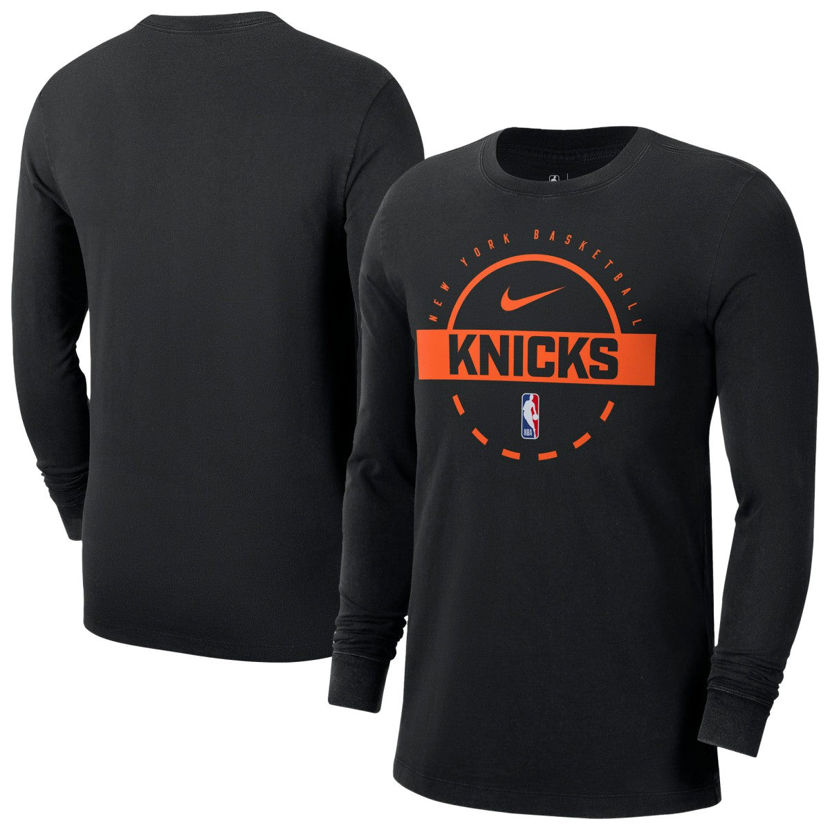 New York Knicks Authentic Long Sleeve Practice T-Shirt On Sale