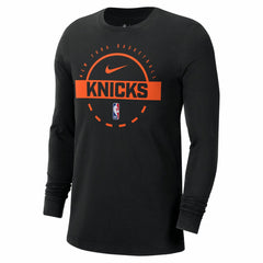 New York Knicks Authentic Long Sleeve Practice T-Shirt On Sale
