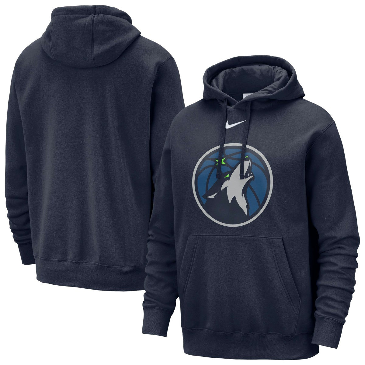 Minnesota Timberwolves Essential Logo Club Pullover Hoodie Discount