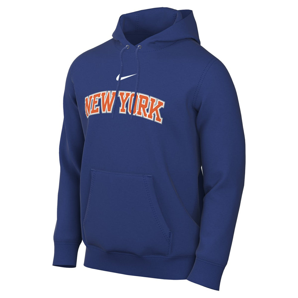 New York Knicks Sportswear Essential Wordmark Club Hoodie On Sale