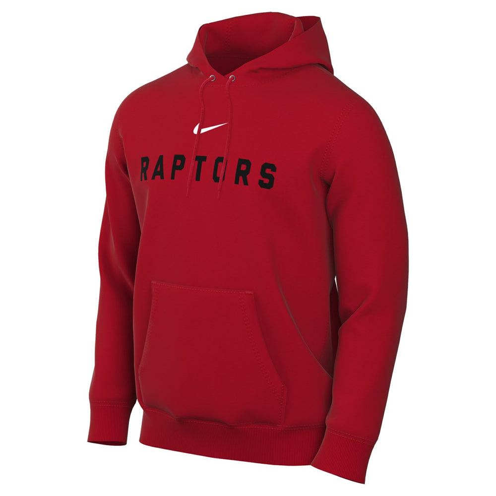 Toronto Raptors Sportswear Essential Wordmark Club Hoodie New