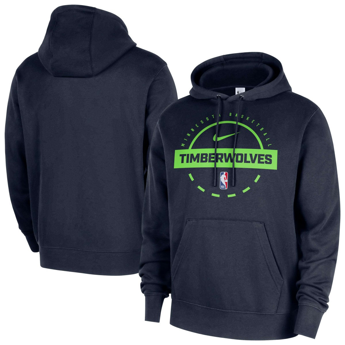 Minnesota Timberwolves 2025/26 Authentic Practice Club Pullover Hoodie Discount