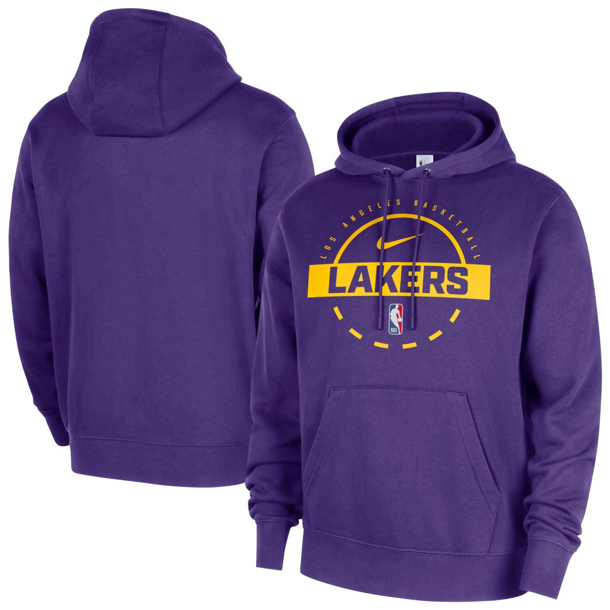 Los Angeles Lakers 2025/26 Authentic Practice Club Pullover Hoodie Online