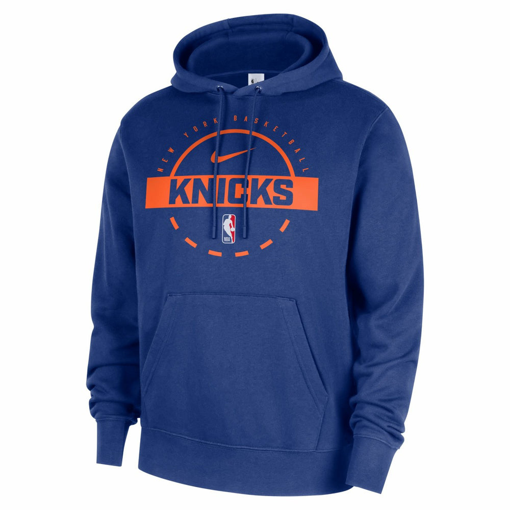 New York Knicks 2025/26 Authentic Practice Club Pullover Hoodie Discount