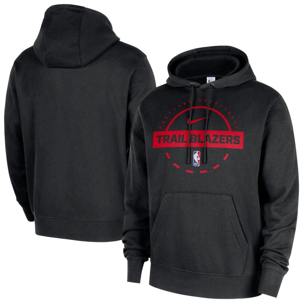 Portland Trail Blazers 2025/26 Authentic Practice Club Pullover Hoodie On Sale