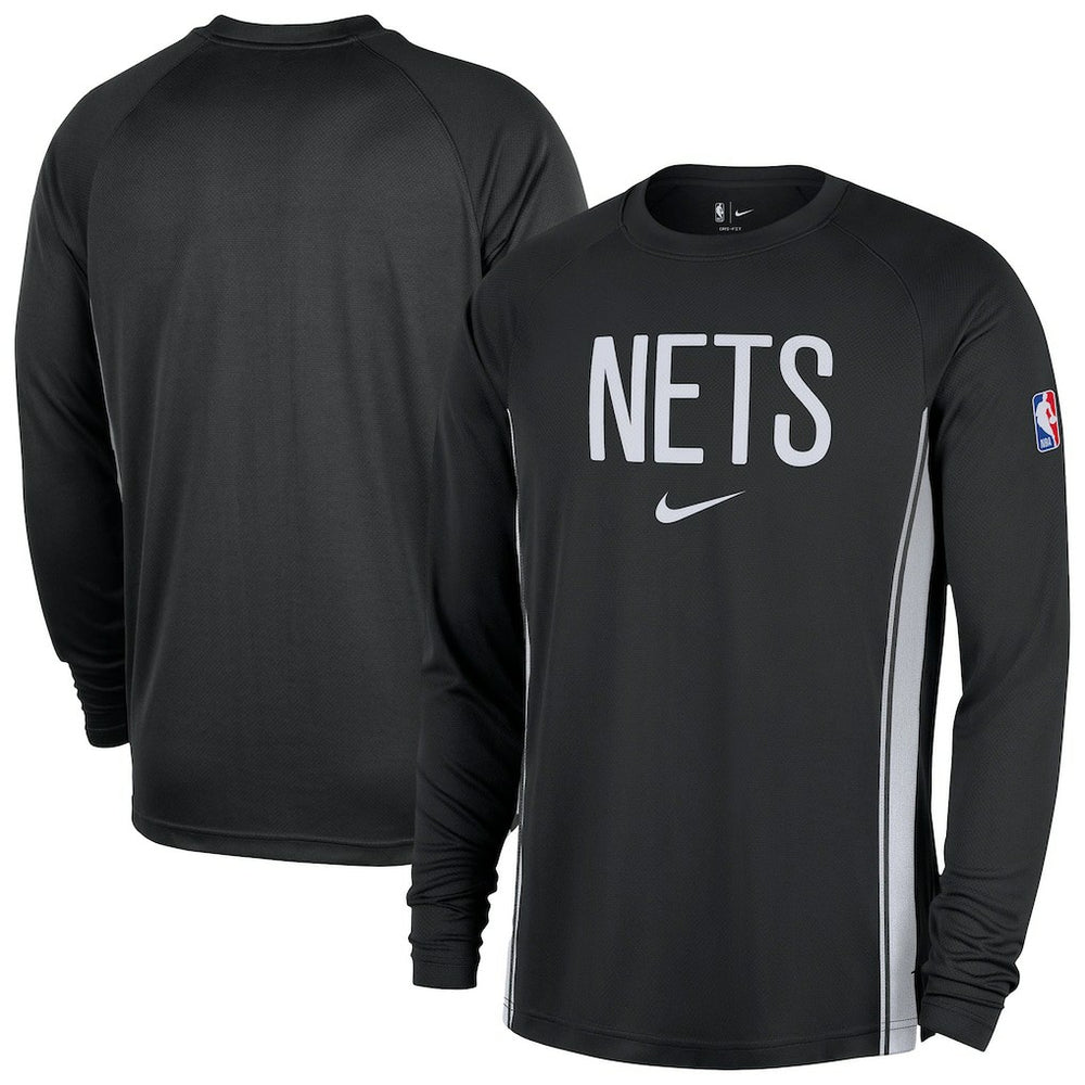 Brooklyn Nets 2025/26 Authentic Pre-Game Legend Dri-FIT Long Sleeve Shooting Shirt Online