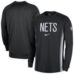 Brooklyn Nets 2025/26 Authentic Pre-Game Legend Dri-FIT Long Sleeve Shooting Shirt Online