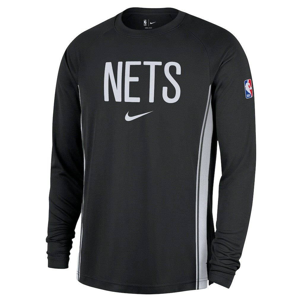 Brooklyn Nets 2025/26 Authentic Pre-Game Legend Dri-FIT Long Sleeve Shooting Shirt Online