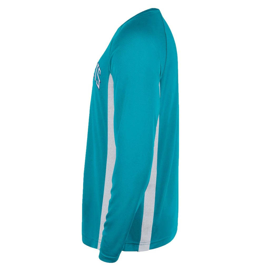 Charlotte Hornets Jordan Brand 2025/26 Authentic Pre-Game Legend Dri-FIT Long Sleeve Shooting Shirt On Sale