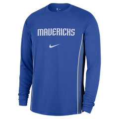 Dallas Mavericks 2025/26 Authentic Pre-Game Legend Dri-FIT Long Sleeve Shooting Shirt sale On Sale