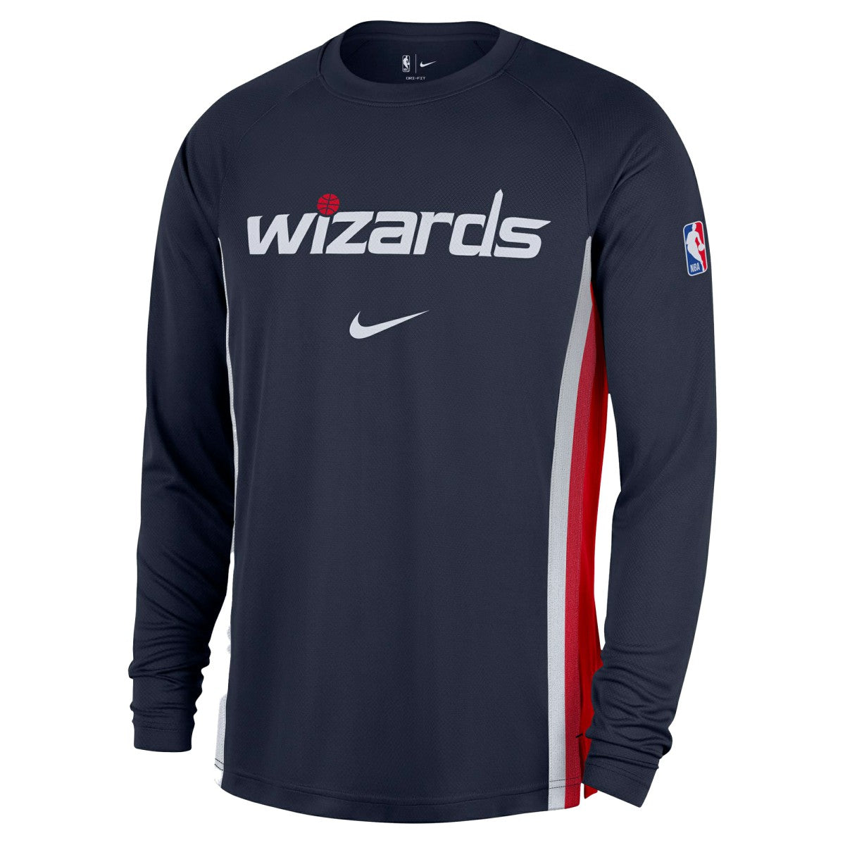 Washington Wizards 2025/26 Authentic Pre-Game Legend Dri-FIT Long Sleeve Shooting Shirt On Sale