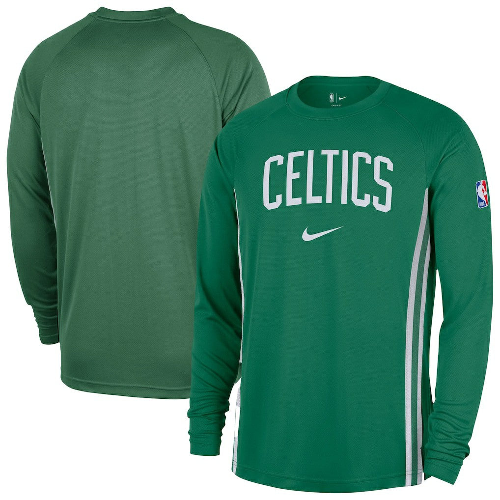 Boston Celtics 2025/26 Authentic Pre-Game Legend Dri-FIT Long Sleeve Shooting Shirt Online