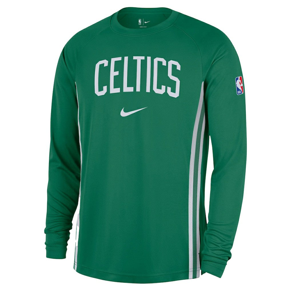 Boston Celtics 2025/26 Authentic Pre-Game Legend Dri-FIT Long Sleeve Shooting Shirt Online