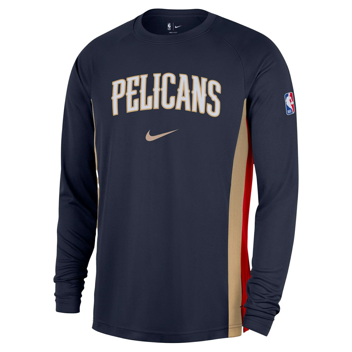 New Orleans Pelicans 2025/26 Authentic Pre-Game Legend Dri-FIT Long Sleeve Shooting Shirt Online