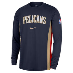 New Orleans Pelicans 2025/26 Authentic Pre-Game Legend Dri-FIT Long Sleeve Shooting Shirt Online