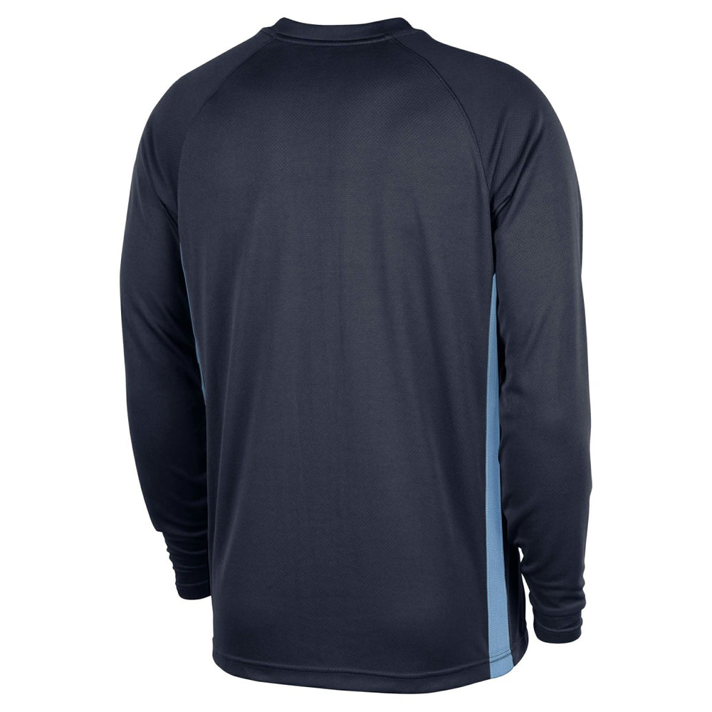 Memphis Grizzlies 2025/26 Authentic Pre-Game Legend Dri-FIT Long Sleeve Shooting Shirt For Sale