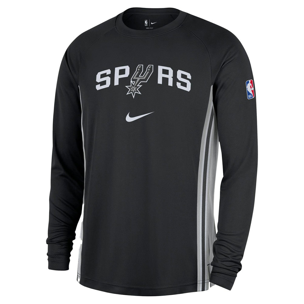 San Antonio Spurs 2025/26 Authentic Pre-Game Legend Dri-FIT Long Sleeve Shooting Shirt Outlet