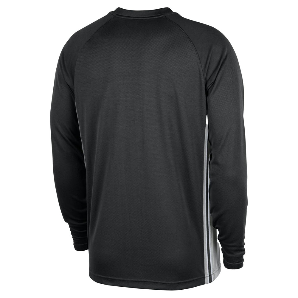 San Antonio Spurs 2025/26 Authentic Pre-Game Legend Dri-FIT Long Sleeve Shooting Shirt Outlet
