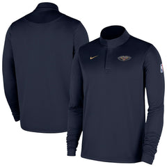 New Orleans Pelicans 2025/26 Authentic Coaches Quarter-Zip Dri-Fit Top Discount