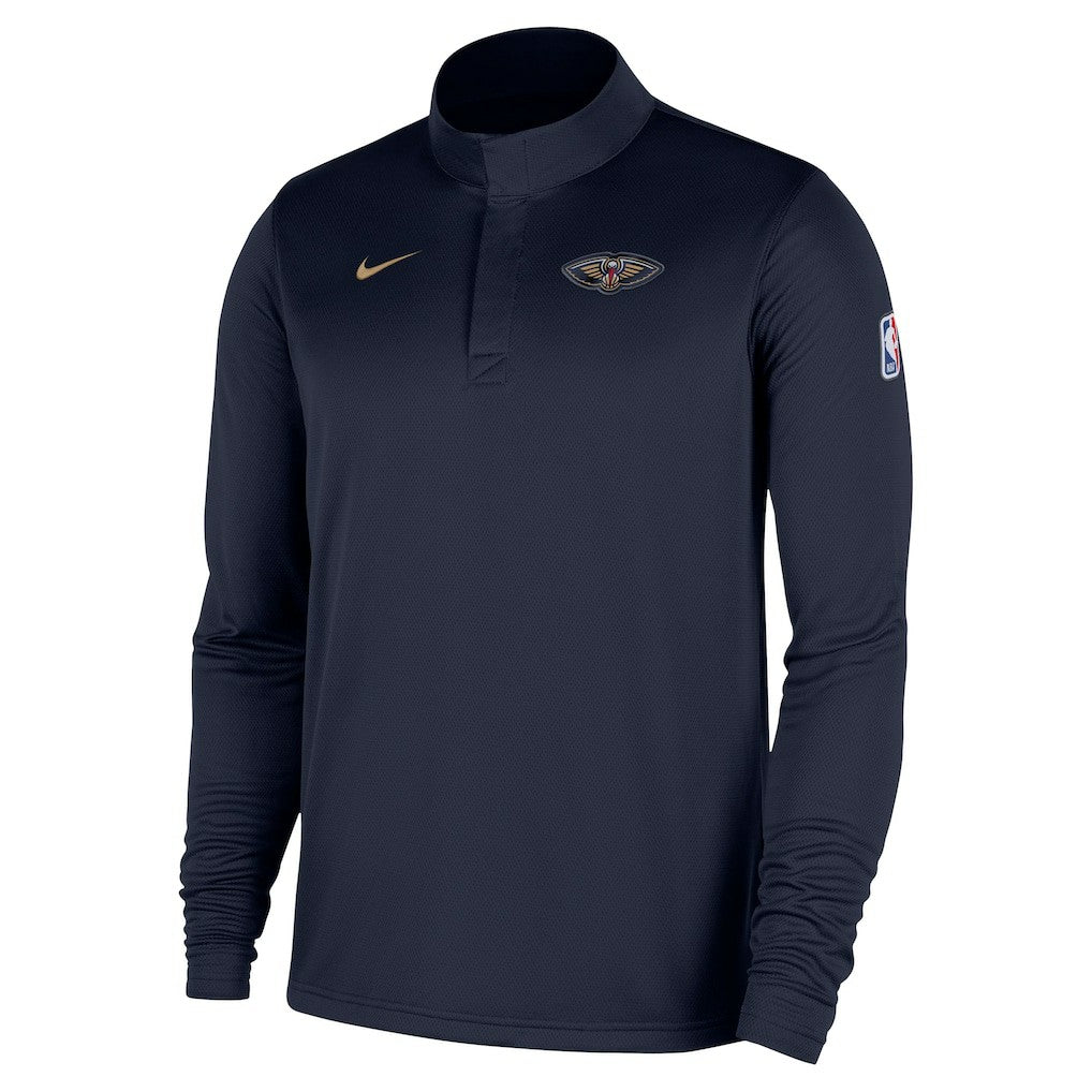 New Orleans Pelicans 2025/26 Authentic Coaches Quarter-Zip Dri-Fit Top Discount