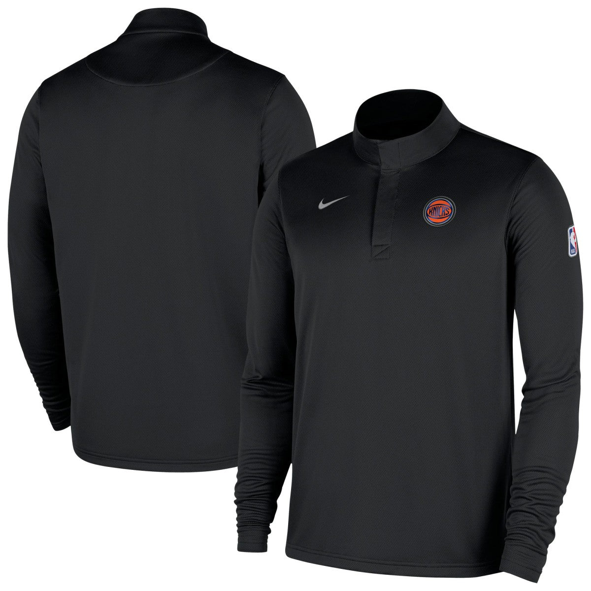 New York Knicks 2025/26 Authentic Coaches Quarter-Zip Dri-Fit Top Discount