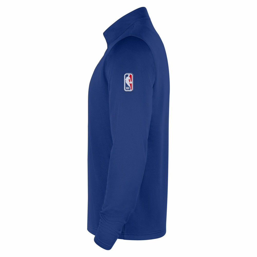 New York Knicks 2025/26 Authentic Coaches Quarter-Zip Dri-Fit Top New