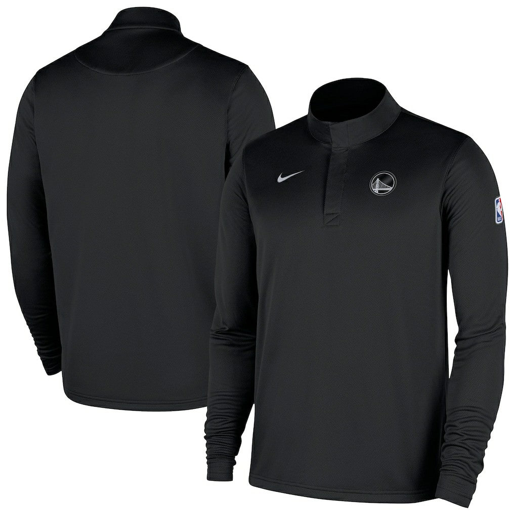 Golden State Warriors 2025/26 Authentic Coaches Quarter-Zip Dri-Fit Top sale Discount