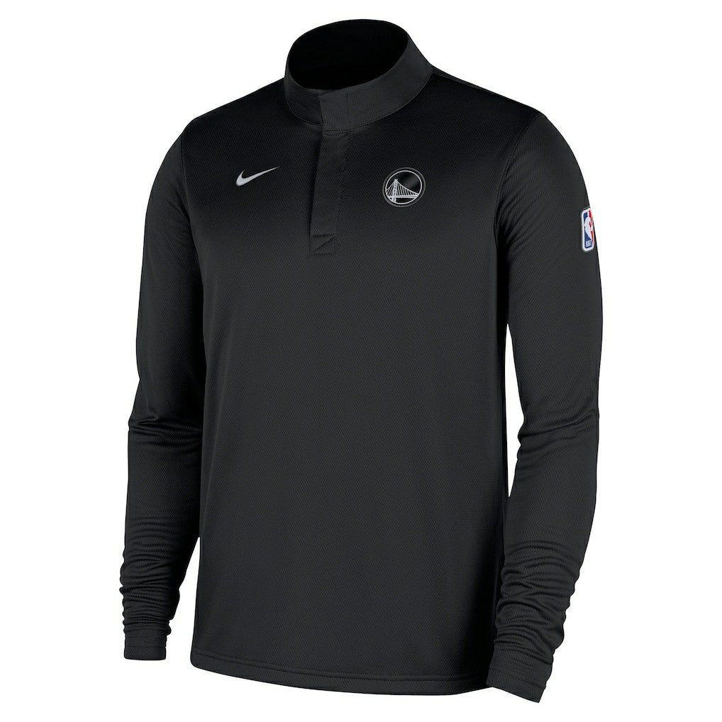 Golden State Warriors 2025/26 Authentic Coaches Quarter-Zip Dri-Fit Top sale Discount