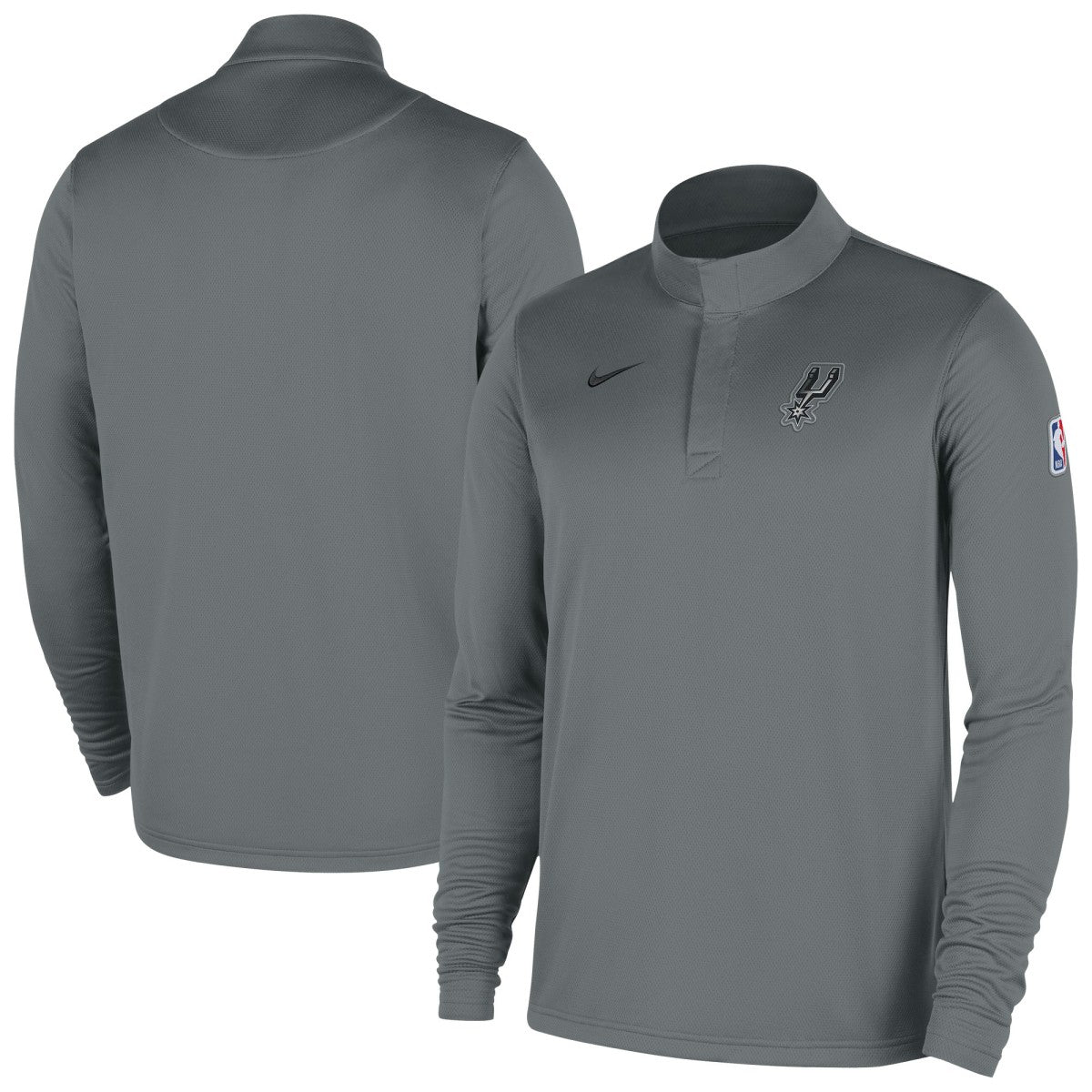 San Antonio Spurs 2025/26 Authentic Coaches Quarter-Zip Dri-Fit Top Online