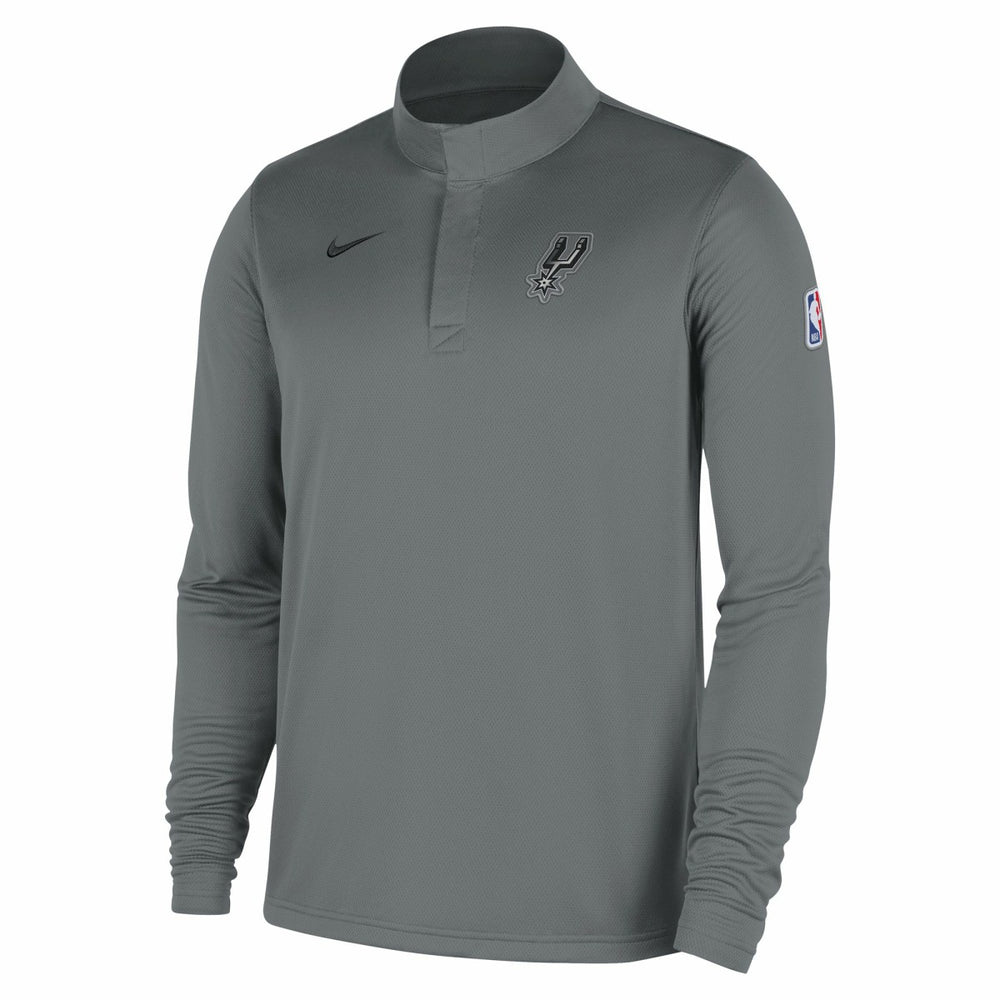 San Antonio Spurs 2025/26 Authentic Coaches Quarter-Zip Dri-Fit Top Online