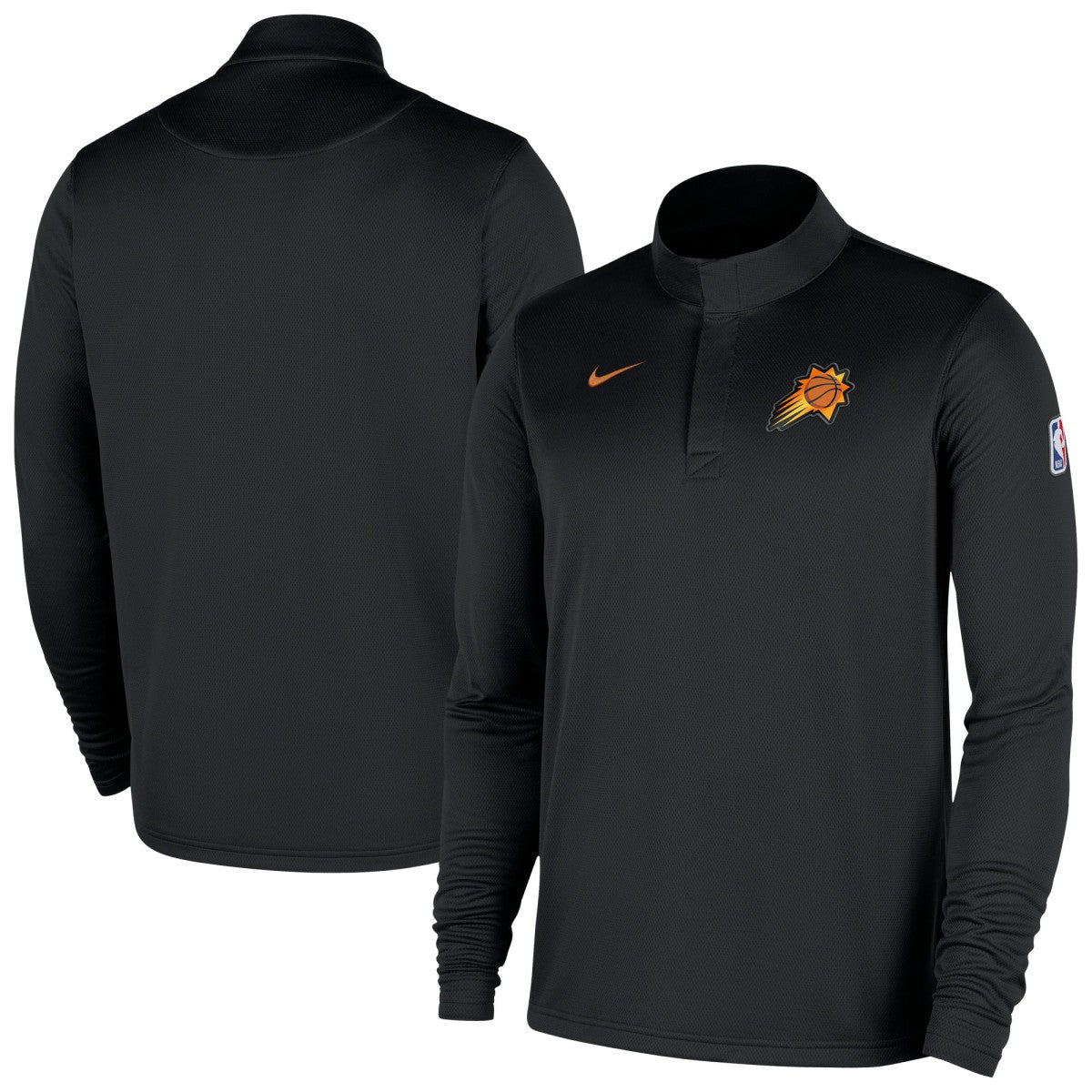Phoenix Suns 2025/26 Authentic Coaches Quarter-Zip Dri-Fit Top New