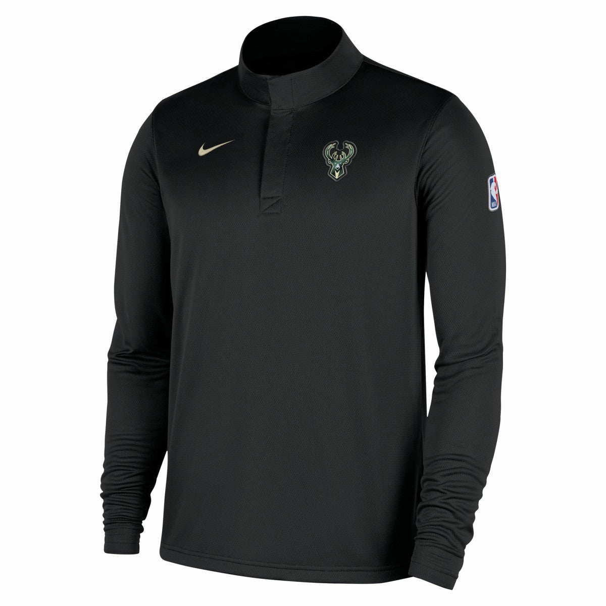 Milwaukee Bucks 2025/26 Authentic Coaches Quarter-Zip Dri-Fit Top Discount
