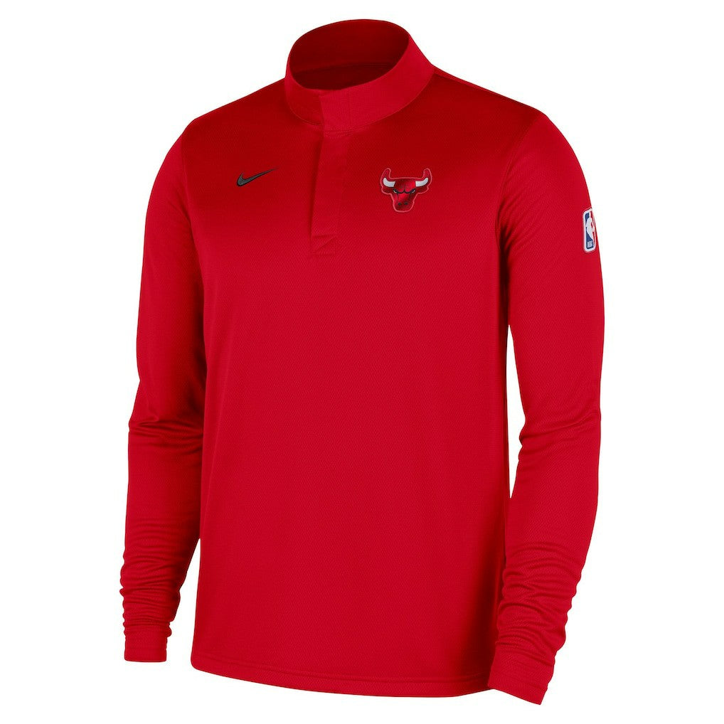 Chicago Bulls 2025/26 Authentic Coaches Quarter-Zip Dri-Fit Top New